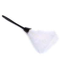 Riverlily 35cm Soft Microfiber Mini Clean Anti Static Turkey Feather Duster Fibre Cleaner Brush
