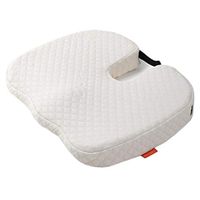 Lifting Cushions Cushion Quality Comfortable and Breathable Memory Cotton Office Cushion U-Shaped Hollow Design to Shape Beautiful Hip Curve (Color : White, Size : 45366.5cm)