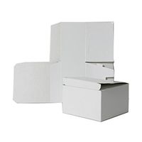 JAM PAPER Open Lid Gift Boxes - 6 x 6 x 4 - White - Sold Individually