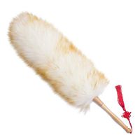 ZHANGY Living Room Wool Duster Telescopic Manual Dust Collector - Perfectly Cleans The Ceiling Piano, Dashboard, Bookshelf, Pets/Play Accessories/Props,Large