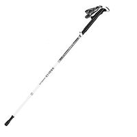 Xiao Jian Crutches - Outdoor Trekking Poles Carbon Ultra-Light Telescopic Folding Locks Straight Handle Carbon Fiber Hiking Climbing Equipment Walking Stick Crutch (Color : A, Size : 120-136CM)