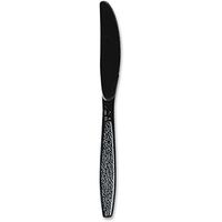 SCCGDR6KN - Guildware Heavyweight Plastic Knives, Black