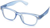 Peepers by PeeperSpecs Rainbow Bright Rectangular Reading Glasses, Blue, 45 mm, +1.50