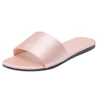 Women Slides Fashion Slipper Sandals Soft Sole Home Bathroom Slippers Beach Shoe Pink