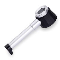 Jing Boutiques/Illuminated 4X Magnifying Glass LED Light High Definition Hand Held Telescope with Graduated Reading Glasses Magnifier Elderly Children Hobby Staff Hand Free Night Book Crafts Jewelry