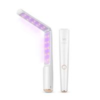 UV Light Sanitizer Wand, Portable UVC Light Disinfector Lamp Chargable Foldable for Home Hotel Travel Car Kills 99% of Germs Viruses & Bacteria 59S X5