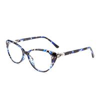 Karsaer Progressive Multifocus Reading Glasses Women Cateye Anti Blue Light Readers No Line Multifocal Computer Glasses