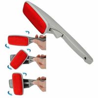 Kyz Kuv Pet Hair Remover Clothing Dry Lint Dust Brush White