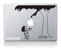 Boy and Tree - Decal Sticker for MacBook, Air, Pro All Models