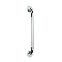 Drive Medical Chrome Knurled Grab Bar, 18", Chrome