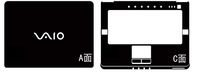 Special Laptop Black Carbon fiber Vinyl Skin Stickers Cover Guard for SONY VGN CR Series CR220E CR320E CR231E CR31S CR21S CR510E 14"