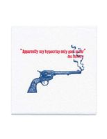 Signature Napkins Disposable Linen-Like Woven 3-ply Tissue Napkins, 20 Units Per Pack (Doc Holiday)