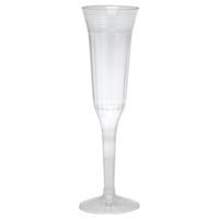 EMI Yoshi Koyal 2-Piece Fluted Champagne Glasses, 5-Ounce, Clear, Set of 120