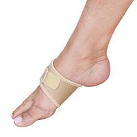 U.S. Nordic Import & Export Wrap Around Foot Arch Support - Gel Cushioned Compression Strap Relieves Plantar Fasciitis Pain and Pressure