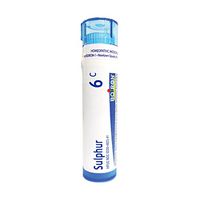 Boiron Sulphur 6C, 80 Pellets, Homeopathic Medicine for Skin Rash