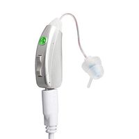 DARIDO Hearing Amplifier,Digital Rechargeable Hearing Amplifier RIC Small Size Noise Reduction Volume Control Invisible Behind The Ear for Adults Children Seniors(Left)