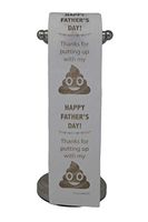 Happy Fathers Day Toilet Paper Prank Funny Gag Gift for Dad!