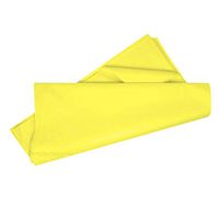 Flexicore Packaging Yellow Gift Wrap Tissue Paper Size: 20 Inch X 30 Inch | Count: 48 Sheets | Color: Yellow