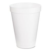 Dart Small Drink Cup - 12oz - 25 / Bag - Styrofoam - White