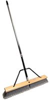 American Select Tubing Pbma24004 24" Multi-Surface Push Broom with Silver/Black Handle