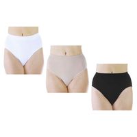 Wearever 6-Pack Women's Assorted Smooth and Silky - Light Abosrbency (0.25 Cup) - Reusable Incontinence Panties M/L (Fits Hip Sizes: 38-41")