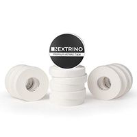 Nextrino Athletic Finger Tape (White) - XL 30' Rolls Protect Fingers and Toes in Weightlifting, Crossfit, Climbing, Martial Arts, MMA, Wrestling, Jiu Jitsu, More (12 Rolls)