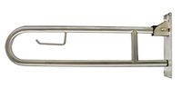 Keeney PP19701  30 In. x 7.75 In. x 1.94 In. Satin Finish Swing Up / Flip Away Grab Bar