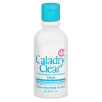 Caladryl Clear Skin Protectant Lotion, 6 Oz by Bausch And Lomb (Pack of 2)
