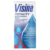Visine Totality Multi-Symptom Relief Eye Drops 0.5 oz 3 Pack