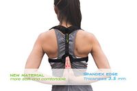 Back Brace Posture Corrector Women & Men Adjustable Support Brace - Brace Clavicle Support - Improves Posture Provides Lumbar Support
