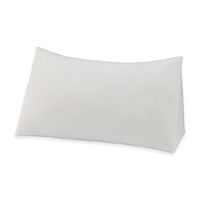 Therapedic Reading Wedge Pillow Knit Cover in White
