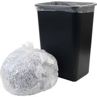 Brighton Professional High Density Heavy Strength Trash Bags, Clear, 60 Gallon, 200 Bags/Box