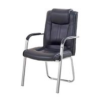 ZLFLD Office Chair Home Chair Back Soft Comfort Chair Computer System Chair Back Office Chair Conference Chair Back Elderly Chair Back Office Chair (Color : Black)