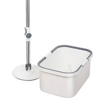 Living utensils Mop Lever Rotation Universal Hand-free Washing Mopping Home Automatic Dehydration Lazy Mopping Artifact Mop Bucket Mop