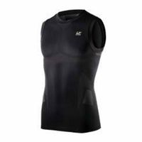 EmbioZ Pro Back Support Compression Top (Sleeveless; Black; X-Large) - Supports & stabilizes with inbuilt Power & Comfort Systems