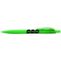 Scripps Softy Plastic Pens with Black Ink - 250 Quantity - $0.45 Each - PROMOTIONAL PRODUCT/BULK/BRANDED with YOUR LOGO/CUSTOMIZED.