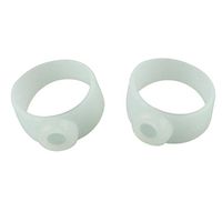Nail Art Tool,Putars Portable 2 PCS Slimming Health Silicon Magnetic Foot Massager Massge Relax Toe Ring