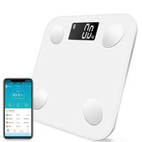 Miseku Body Fat Scale,Smart BMI Scale Digital Bathroom Wireless Weight Scale Body Composition Analyzer with Smartphone App