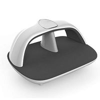 Foot Massager, Electric Shiatsu Deep Kneading Rolling Vibration Foot Plantar Fasciitis Pain Relief at Home and in Office,Gray