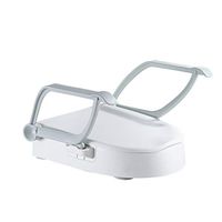 HSRG Raised Toilet Seat with Arms, Portable Toilet Seat Riser with Handles for Handicapped, Elderly, Pregnant Woman