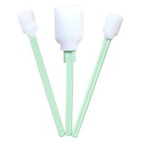 LPATTERN Anti-Static 100Pcs High Density Sponge Tip Long Handle Printhead Cleaning Foam Swab for Printer, Camera Sensor, Optical Lens, Electronics