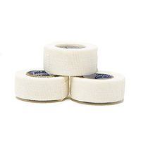 Gauztex® Sports Toe Tape – Ballet (3-Pack) – Self-Adhesive Breathable Gauze – Flexible, Sweatproof Blister Protection, White