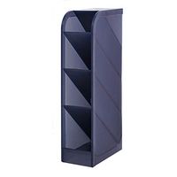 LLguz Storage Holder Box - Multifunction Desktop Organizer Case for Pen Makeup Brush