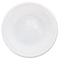 DCC5BWWF - Plastic Bowls, 5-6 Ounces, White, Round, 125/pack