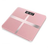 Ohlt-x USB-Ladetyp Mini elektronische Waage Waage Haushalts-Präzisionssensoren Kleine elektronische Waage (Color : Pink)