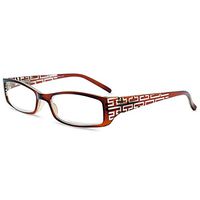 In Style Eyes Super Strength II High Magnification Reading Glasses brown 7.00