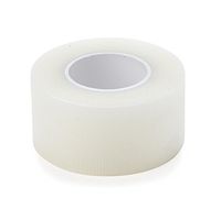 Medline Caring Transparent Adhesive Tape, 1" x 10 yd (Box of 12 Rolls)