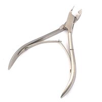 LAJA Imports Professional Precision Surgi-Grade Stainless Steel Cuticle Nippers, Double Spring, (Full Jaw)