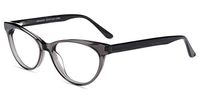 Firmoo Blue Light Blocking Glasses, Cat Eye Computer Reading 1.0 Glasses Women, Bluelight Blocker Eyeglasses(Grey Frame)