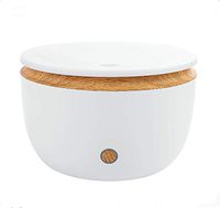 Essential Oil Diffuser, Wood Grain Aroma Humidifier with Adjustable Mist Mode 7 Colors Light Ultrasonic Aromatherapy Diffuser (500ML)